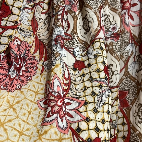 Tommy Hilfiger Women's Boho Floral Off-Shoulder Peasant Blouse. Size 2x. - Picture 2 of 8